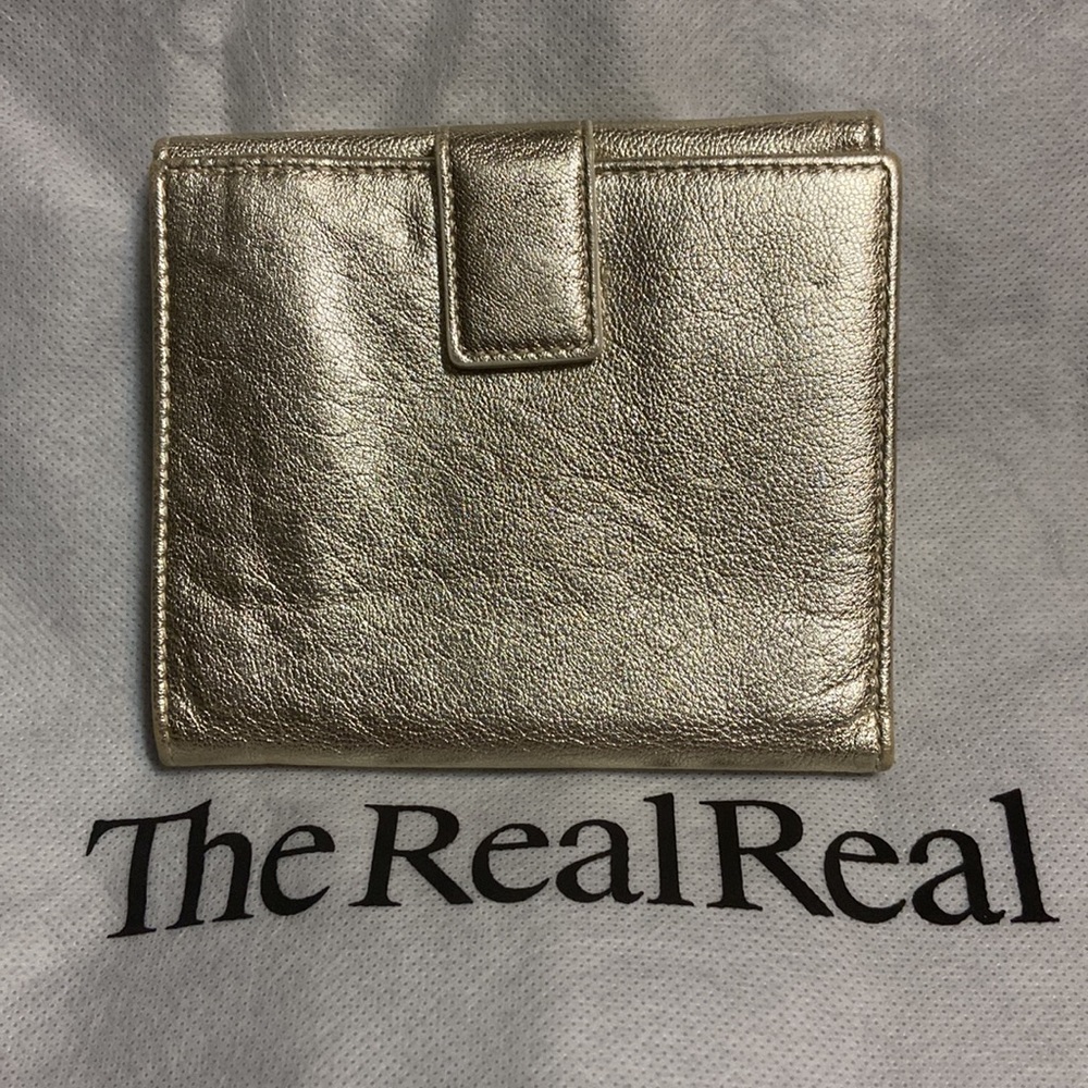 Salvatore Ferragamo wallet champagne gold - Picture 5 of 5